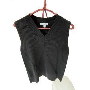 Small black sweater vest